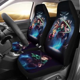 Gift Ideas Demon Slayer Car Seat Covers For Anime Fan