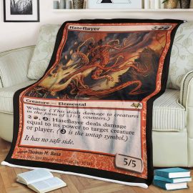 Gift Ideas Game MTG Hateflayer Sherpa Blanket