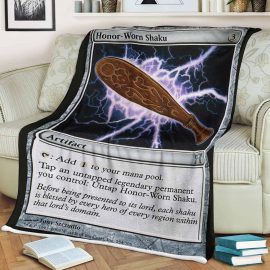 Gift Ideas Game MTG Honor Worn Shaku SherpaBlanket