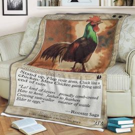 Gift Ideas Game MTG Mesa Chicken Blanket