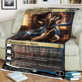 Gift Ideas Game MTG Narset Transcendent Blanket
