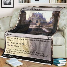Gift Ideas Game MTG Stilverquill Campus Blanket