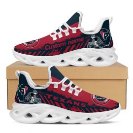 Houston Texans Baby Yoda Hug Log Personalized Max Soul Sneakers Running Sports