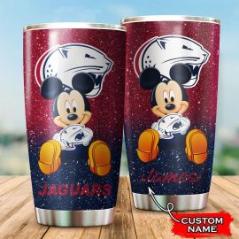 South Alabama Jaguars Mickey Custom Name Tumbler
