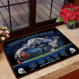 Indianapolis Colts Pride Mascot Football Stadium Entrance Doormat