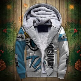 Gift Ideas Jacksonville Jaguars Fleece Hoodie 3D Graphic Balls