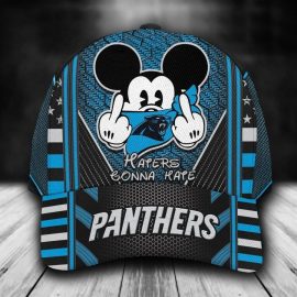 NFL Carolina Panthers Mickey Custom Name Classic Cap
