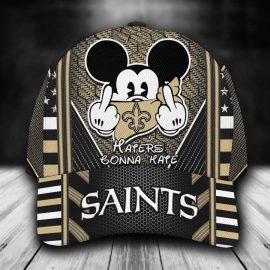 NFL New Orleans Saints Mickey Custom Name Classic Cap
