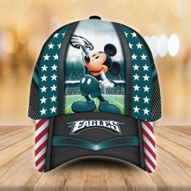 NFL Philadelphia Eagles Mickey Mouse 3D Cap