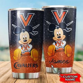 Virginia Cavaliers Mickey Custom Name Tumbler