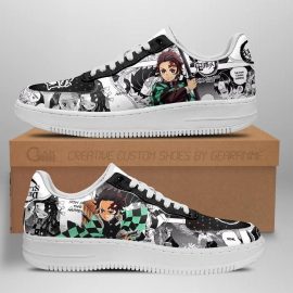 Kimetsu Air Sneakers Anime Shoes Mixed Kimetsu No Yaiba Manga