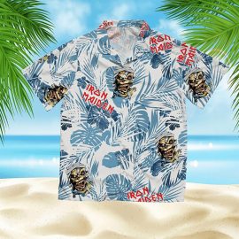 Iron Maiden Heavy Metal Band 12 Graphic Hawaii Shirt Aloha Beach Holiday Shirt