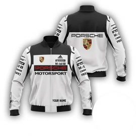 Personalized Porsche Motorsport Racing Bomber Jacket