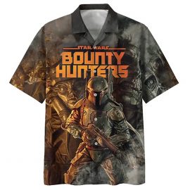 Star Wars Bounty Hunter Style Hawaiian Graphic 1 Shirt