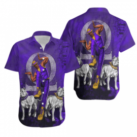 Omega Psi Phi Summer Hawaiian Short Sleeves Shirt