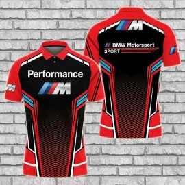 BMW Motorsport Racing Car 7571 Fan Gift 3D All Over Print Polo Shirt