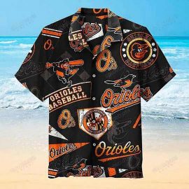 Baltimore Orioles Vintage Hawaii Shirt Aloha Beach Holiday