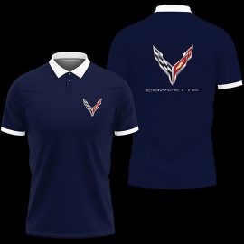 Chevrolet Corvette Fan Gift 3D All Over Print Polo Shirt 26