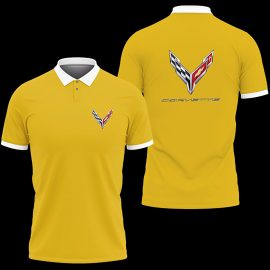 Chevrolet Corvette Fan Gift 3D All Over Print Polo Shirt 28