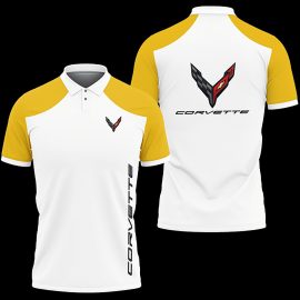Chevrolet Corvette Fan Gift 3D All Over Print Polo Shirt 29