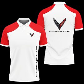 Chevrolet Corvette Fan Gift 3D All Over Print Polo Shirt 30