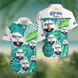 Corona Extra Beer All Over Print 3D Hawaii Shirt Aloha Beach Holiday