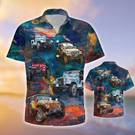 Jeep Hawaii Shirt Aloha Beach Holiday