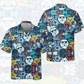 Star Wars Characters Hawaii Shirt Aloha Beach Holiday Graphic