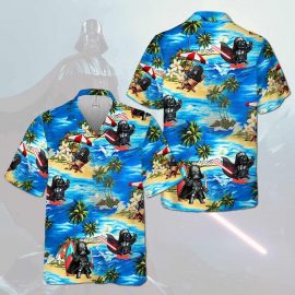 Star Wars Darth Vader Beach Hawaii Shirt Aloha Beach Holiday