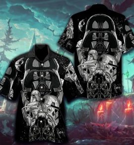 Star Wars Darth Vader Black Hawaii Shirt Aloha Beach Holiday