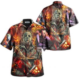 Vintage Michael Myers Hawaii Shirt Aloha Beach Holiday 2