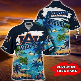 Auburn Tigers NCAA Customized Summer Hawaii Shirt Aloha Beach Holiday Shirt