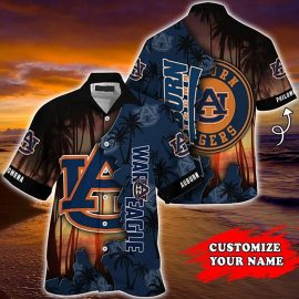 Auburn Tigers NCAA Customized Summer Hawaii Shirt Aloha Beach Holiday Shirt CH1