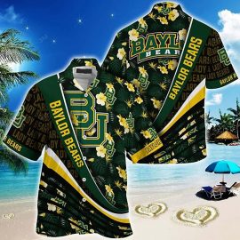 Baylor Bears NCAA Summer Hawaii Shirt Aloha Beach Holiday