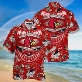 Louisville Cardinals NCAA Hawaii Shirt Aloha Beach Holiday Shirt