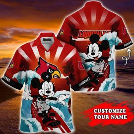 Louisville Cardinals NCAA Summer Customized Hawaii Shirt Aloha Beach Holiday Shirt