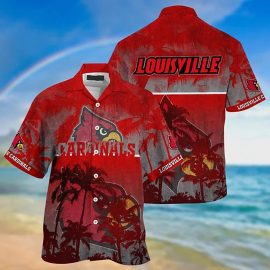 Louisville Cardinals NCAA Summer Hawaii Shirt Aloha Beach Holiday Shirt 2