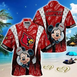 Louisville Cardinals NCAA Summer Hawaii Shirt Aloha Beach Holiday Shirt