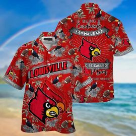 Louisville Cardinals NCAA Summer Hawaii Shirt Aloha Beach Holiday Shirt CH4