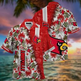 Louisville Cardinals NCAA Summer Hawaii Shirt Aloha Beach Holiday Shirt