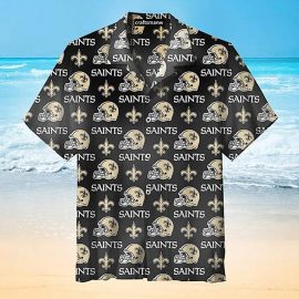 New Orleans Saints Helmet NFL Premium Hawaii Shirt Aloha Beach Holiday Shirt