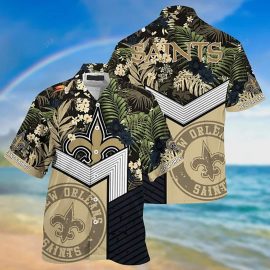 New Orleans Saints NFL Hawaii Shirt Aloha Beach Holiday Shirt 1