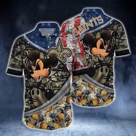 New Orleans Saints NFL Hawaii Shirt Aloha Beach Holiday Shirt CH1