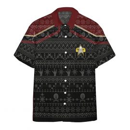 Star Trek Picard 2020 Red Ugly Christmas Custom Hawaii Shirt Aloha Beach Holiday