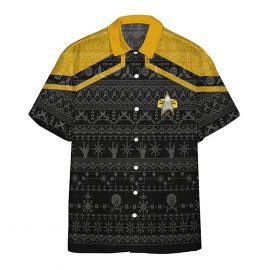 Star Trek Picard 2020 Yellow Ugly Christmas Custom Hawaii Shirt Aloha Beach Holiday