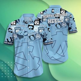 Gift For Husband Gift For Dad North Carolina Tar Heels NCAA Hawaiian Shirt Short Style Hot Summer D6