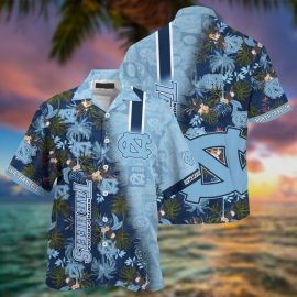 Gift For Husband Gift For Dad North Carolina Tar Heels NCAA Summer Hawaiian Shirt D42