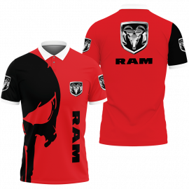 Gift For Him Gift For Husband Ram Trucks Fan Gift 3D All Over Print Polo Shirt D17