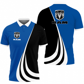 Gift For Him Gift For Husband Ram Trucks Fan Gift 3D All Over Print Polo Shirt D6