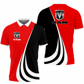 Gift For Him Gift For Husband Ram Trucks Fan Gift 3D All Over Print Polo Shirt D4